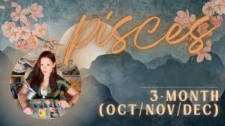 PISCES | Gathering Focus & Inspiration, Go Pisces Go! | 3-Month Review | Oct-Nov-Dec 2024