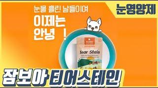 잘먹는 강아지영양제  고양이영양제 눈영양제 티어스테인