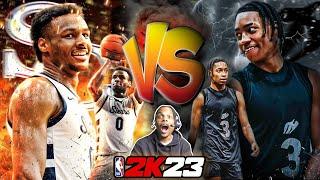 Bronny James VS Robert Dillingham!! Battle Of The High School Prospects!! NBA 2K23