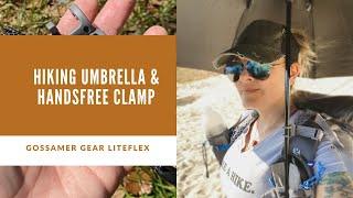 Ultralight Hiking Umbrella & Handsfree Clamp Unboxing