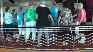 LIOUBE (Russian Gypsy Circle Dance - Chris Hall) -2016 Dancing & Cruising with Ira