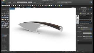 getting started rhino  for mac - designer kitchen knife