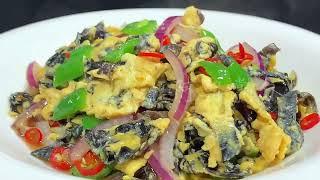 Don’t fry the scrambled eggs with fungus directly. Learn a trick to make them delicious, nutritio