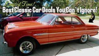 Today’s Best Classic Car Finds on Craigslist – Limited Time!