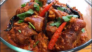 Khutta ko achar / Spicy pork trotters Darjeeling style