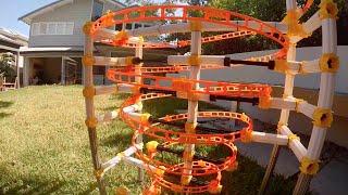 Epic Vortex Marble Run!