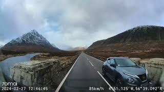 [AD] The Scottish Highlands captured beautifully on my new 70mai 4k A810  󠁧󠁢󠁳󠁣󠁴󠁿