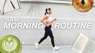 6AM productive morning routine ️ *life-changing* tips to wake up early & be consistent