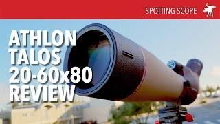 Best Budget Spotting Scope: Athlon Talos 20-60x80