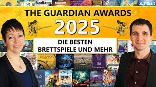 Die besten Brettspiele und mehr aus 2024 - Brettspiel Guardian Awards 2025