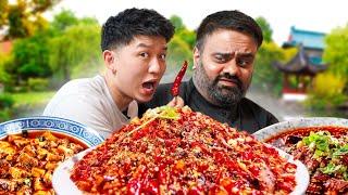 Indian Chef tries SPICIEST Chinese Foods