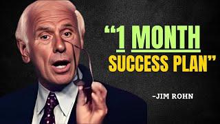 TRANSFORM YOUR LIFE WITH 1 MONTHS SUCCESS PLAN - Jim Rohn Motivation