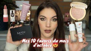 Mes 10 favoris du mois d'octobre 