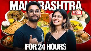 I Had Maharashtra Style Food For 24 Hours! Did I Like It??