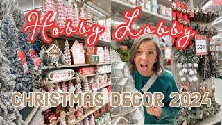 NEW Hobby Lobby Christmas 2024 | Christmas Decor Shop With Me