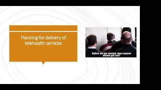Mailman Center for Child Development Telehealth  Training: Proficiency and Practice Considerations