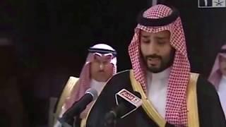 شاهد ماذا قال الملك عبدالله للأمير محمد بن سلمان بعد اداء القسم أمامه رحمه الله