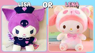 Lisa or Lena (Sanrio Edition) Long Compilation | iQuiz #lisa #lena #viralvideo #sanrio #kuromi