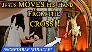 Jesus MOVES HIS HAND on the Cross | Cristo de la Vega, Toledo Spain