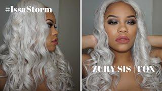 Zury Sis Fox in Platinum Got me Going from Aunt BB to Granny B! | Wig Wednsday