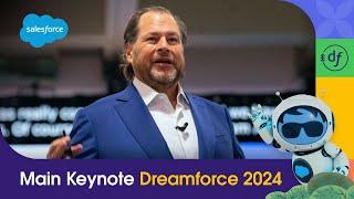 Dreamforce 2024 Main Keynote with Marc Benioff | Welcome to Agentforce | Salesforce