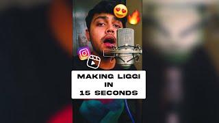 Making 'Liggi' in 15 seconds | @ritvizji  #shorts #zellix