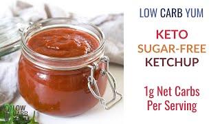 Keto Sugar Free Ketchup