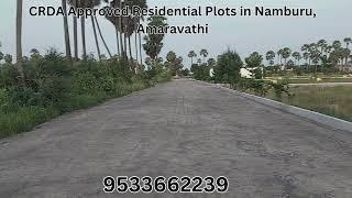 CRDA Approved Residential Plots in Namburu, Amaravathi