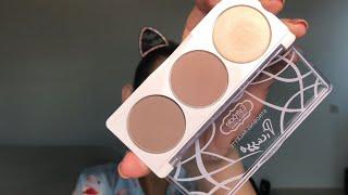 Обзор estrade strobing palette/ палетка для коррекции лица от эстрад