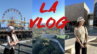 미국 신혼여행 Ep4. (LA travel vlog pt.3)| la시내를하루만에다돌수있다고?| 뚜벅이 la시내투어 | 숨겨진la맛집 |