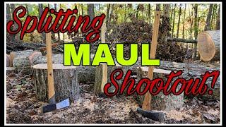 Splitting Maul Shootout- GRANSFORS BRUK vs. HELKO WERK vs. Truper COLLINS.