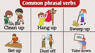 Household Related- phrasal verbs | Common Phrasal verbs for daily use | Phrasal verbs |