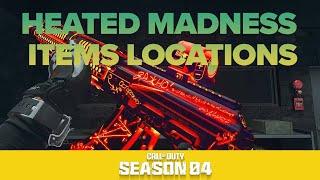 DMZ Heated Madness in Koschei Complex / All Weapon Parts /  Locations in Season 5