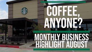 City of Meadows Place | Starbucks Monthly Business Highlight August 2022