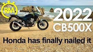 2022 / 2023 CB500X  -  HONDA has finally NAILED IT!  [QuickTest#17]