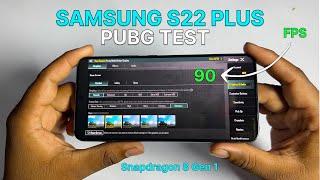 Samsung Galaxy S22 Plus PUBG Test – Performance & Gameplay Review