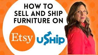 Selling and shipping furniture can be intimidating.  #etsyseller #etsy