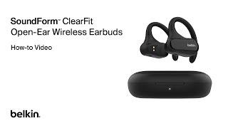 How To Use Belkin SoundForm ClearFit Open-Ear Wireless Earbuds