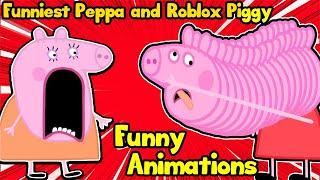 Funniest Peppa and Roblox Piggy Animation Memes  ! *Funny Moments* #14