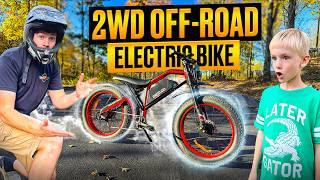 Dual Motor Electric Bike Actually Rips Off-Roading