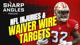 NFL Injury Updates | Week 15 Fantasy Football Waiver Wire Targets | Sharp Angles Podcast