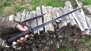 Finally Got One of These! Cold Steel Rondel Dagger - Deadly Spike Of History! Shank A Knight Knife