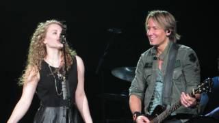 Keith Urban w/Elly Cooke and her mom Becky "Somebody Like You" Live @ The Giant Center