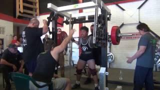 Linus Lim - Squat Attempt 2 - 250kg (w) @ 80.7kg - 2013 Wild West Shootout