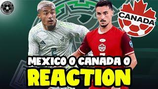 A Physical Stalemate - Mexico 0 Canada 0 INSTANT MATCH REACTION