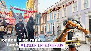 spring days in london ️ visiting art schools vlog (RCA, UCL Bartlett)  