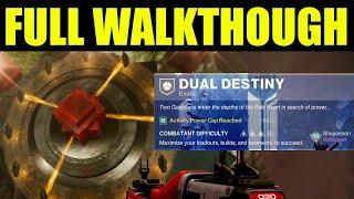 Destiny 2: Dual Destiny Mission Walkthrough Guide (How to get exotic class item)