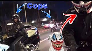 Biker quickly shuts down cops intimidation tactics ￼