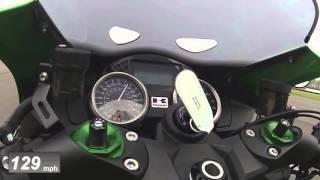 Kawasaki ZZR1400 0-180mph Straight Line Run | Motorcyclenews.com