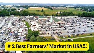 Tour of Green Dragon Farmers' Market in Lancaster County PA #amish #amishcountry #lancasterpa